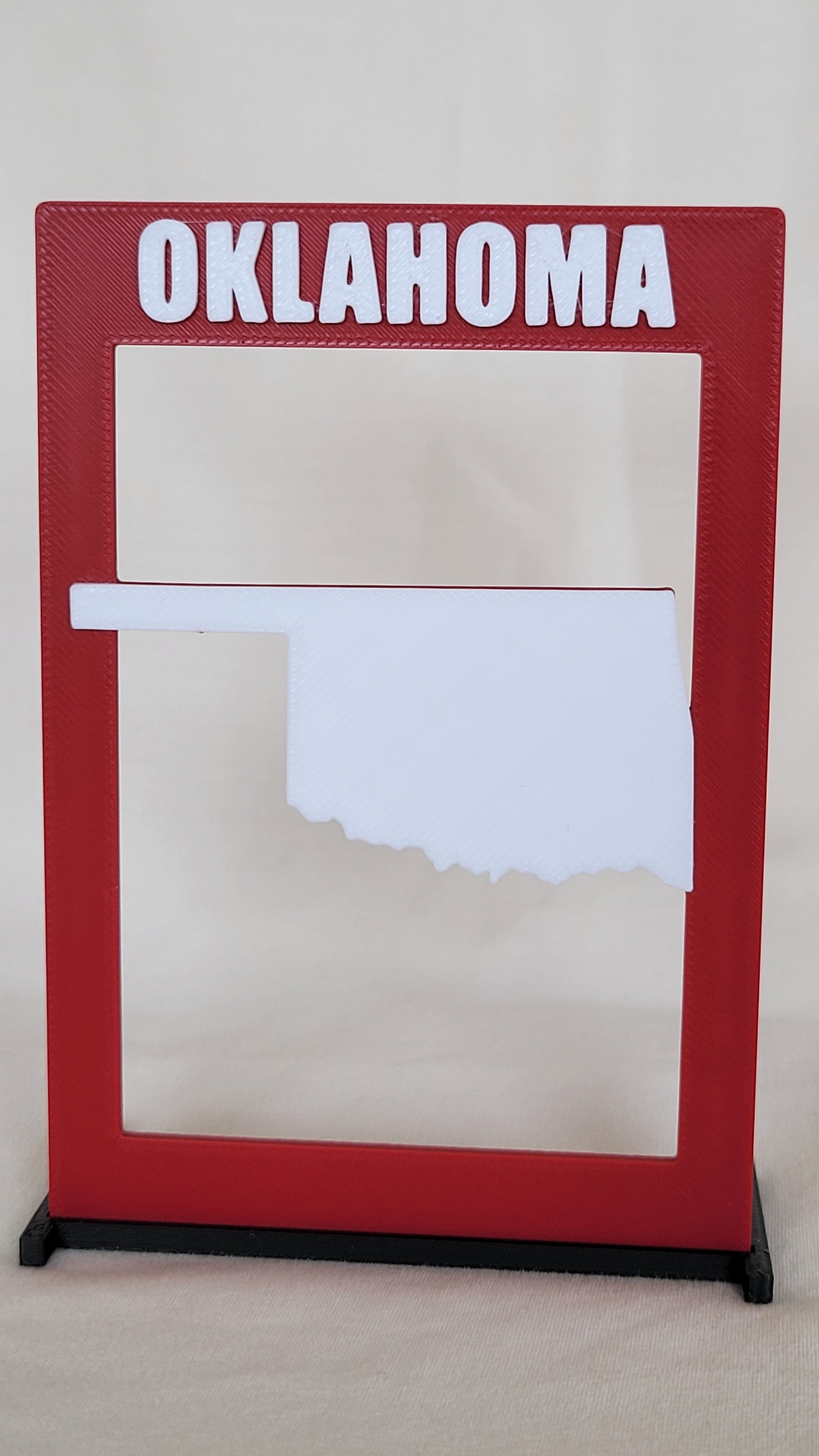 Oklahoma Card Box Divider