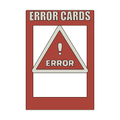 ERROR Card Box Divider