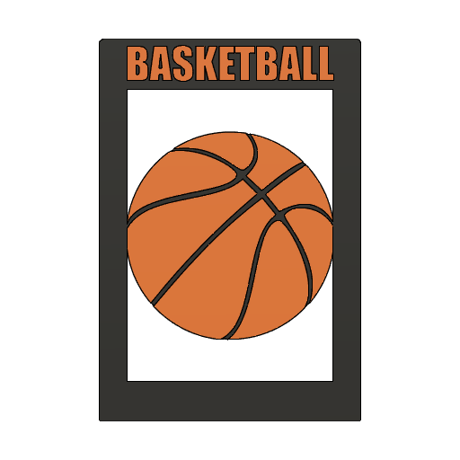Basketball Card Box Divider