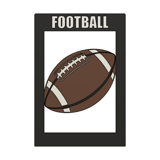 Football Card Box Divider